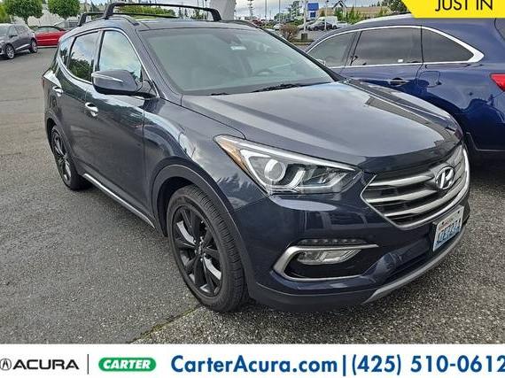 HYUNDAI SANTA FE 2017 5XYZWDLA4HG391855 image